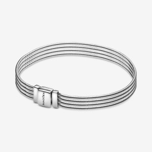 Pandora Reflexions Pandora Reflexions™ Multi Snake Chain Bracelets | 635-QVMOPE