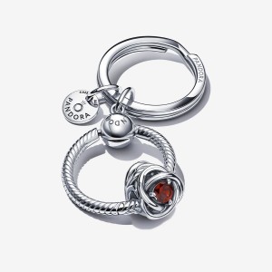 Sterling Silver Pandora Charm Holders | 420-JIBFKL