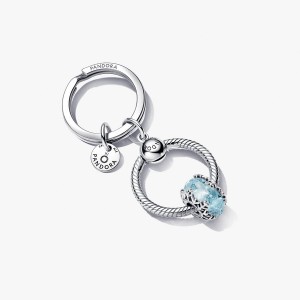 Sterling Silver Pandora Charm Holders | 708-OEIVQK