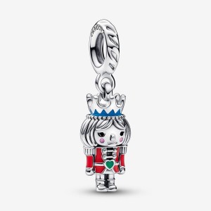 Sterling Silver Pandora Festive Nutcracker 2022 Dangle Dangle Charms | 740-DQVCZY