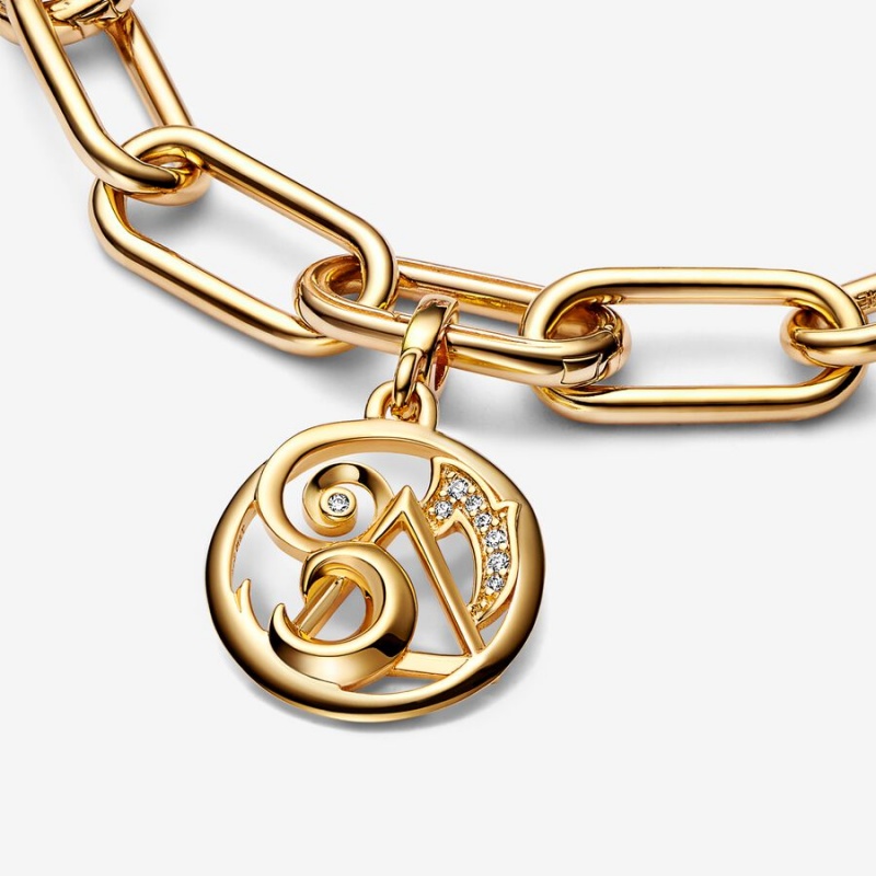 Gold Plated Pandora ME The Elements Medallion Pendants | 829-EXVSPB