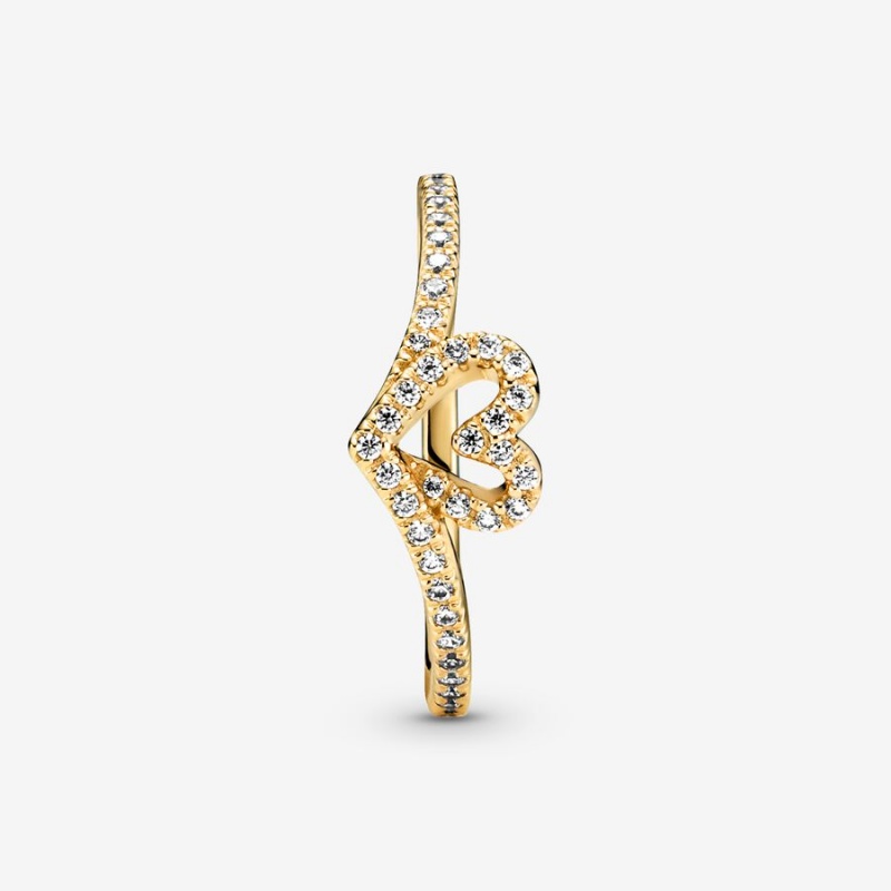 Gold Plated Pandora Ring Sets | 250-XJFSMB