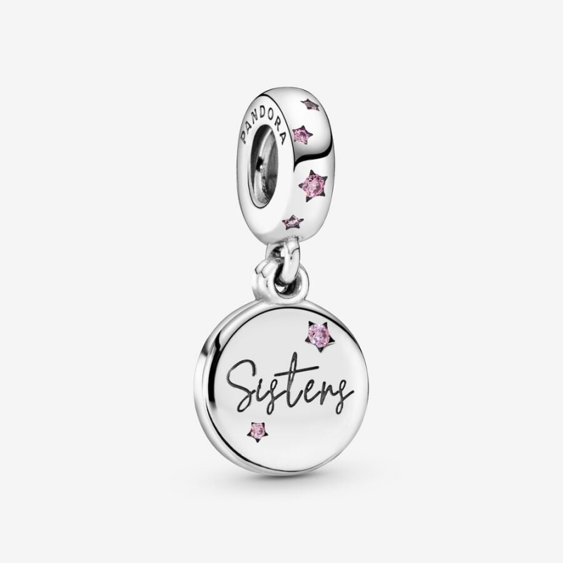 Pandora Us Pandora Forever Sisters Dangle Dangle Charms | 135-JNGVCQ