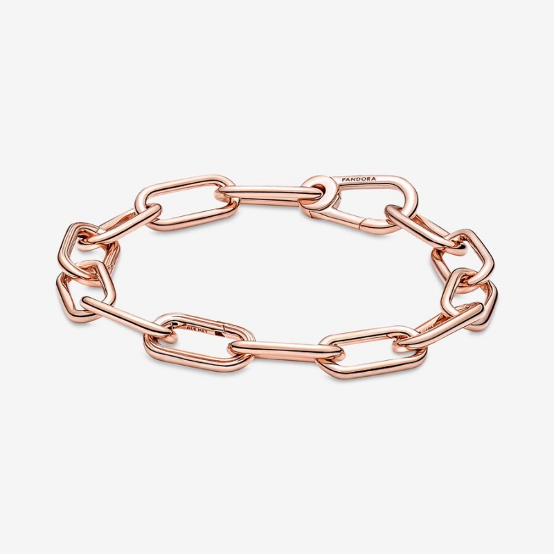 Rose Gold Plated Pandora ME Link Link Bracelets | 029-ZNTQML