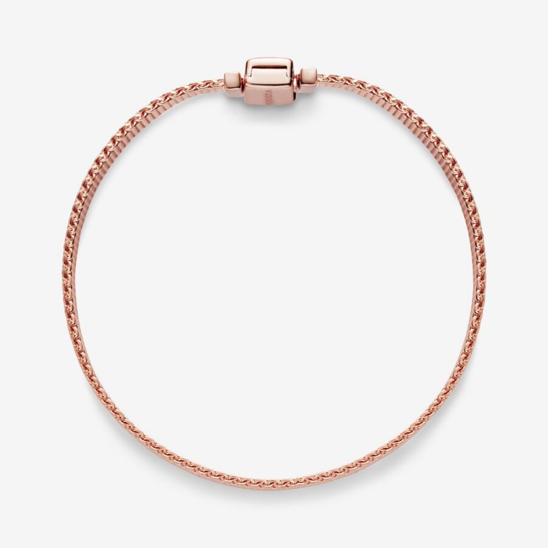 Rose Gold Plated Pandora Reflexions™ Mesh Charm Holders | 840-CLRFAY