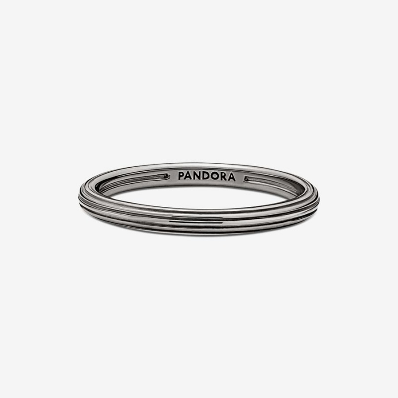 Ruthenium Plated Pandora ME Stackable Rings | 460-PVAOWQ