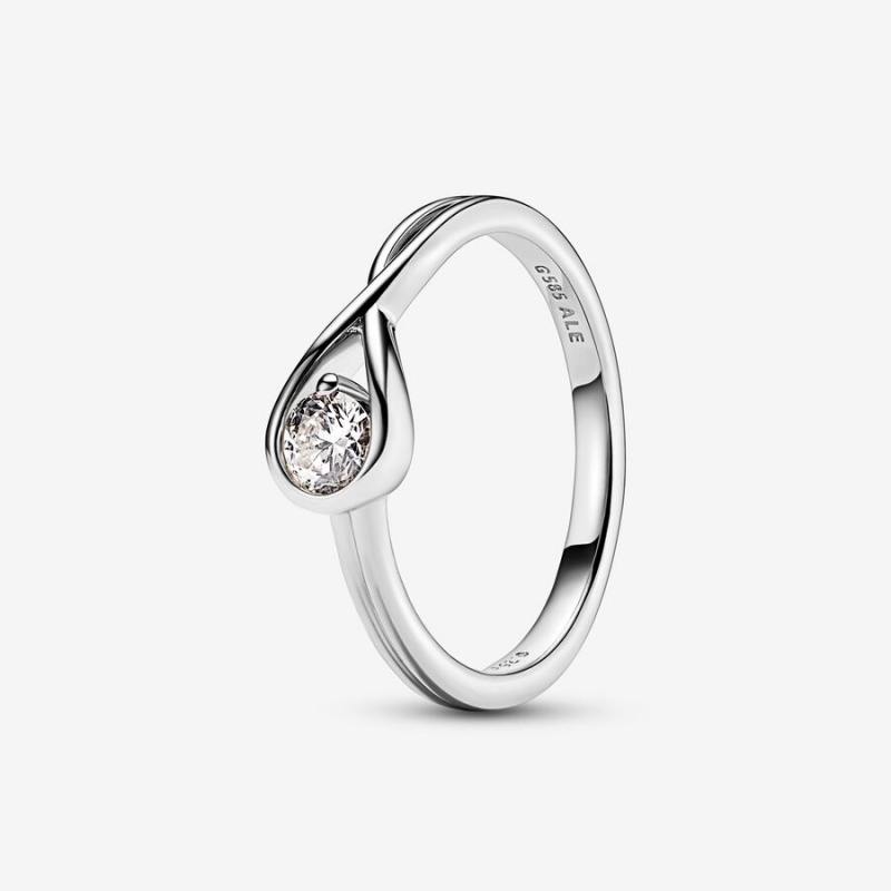 Sterling Silver Pandora Brilliance 0.50 ct tw Double Lab-created Diamond Styled Sets | 843-FEDHJR