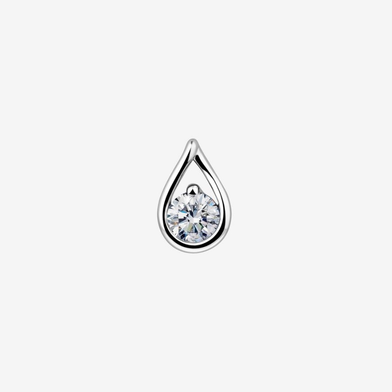 Sterling Silver Pandora Brilliance 0.50 ct tw Stud Lab-Created Diamond Earrings | 503-FUKEXB