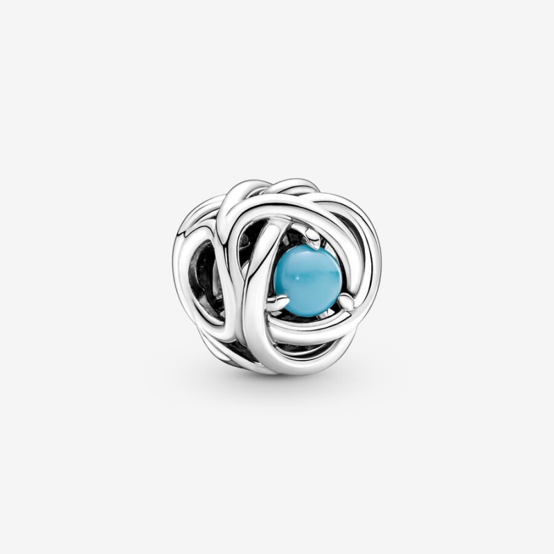 Sterling Silver Pandora Charm Holders | 192-WZXCKF