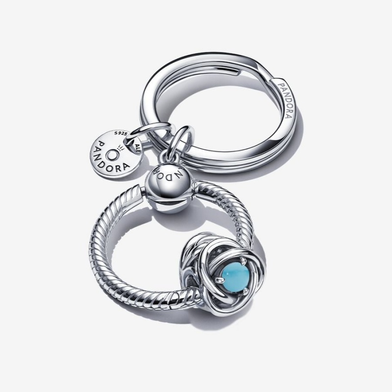 Sterling Silver Pandora Charm Holders | 192-WZXCKF