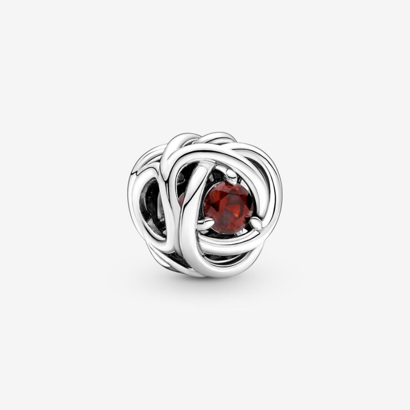 Sterling Silver Pandora Charm Holders | 243-TUWFOP