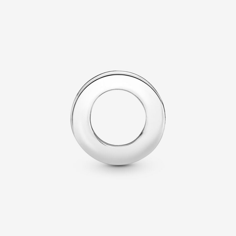 Sterling Silver Pandora Circle of Pavé Clip Clips | 485-LXGIYM