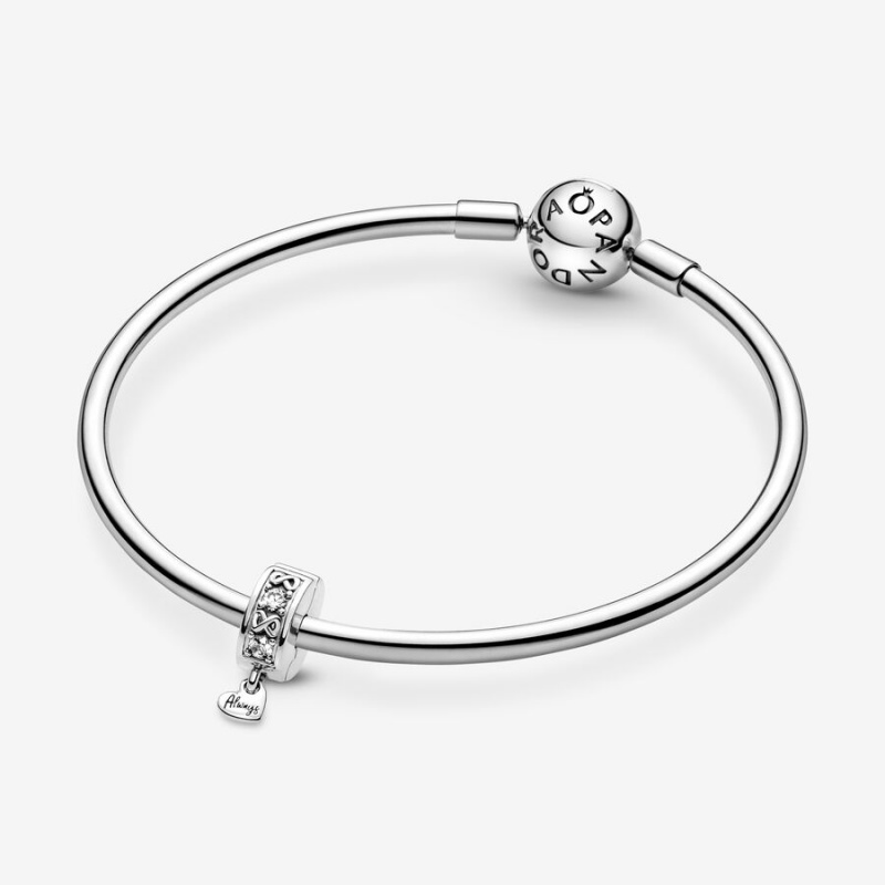 Sterling Silver Pandora Family Always Pavé Clip Clips | 715-YKFDRA