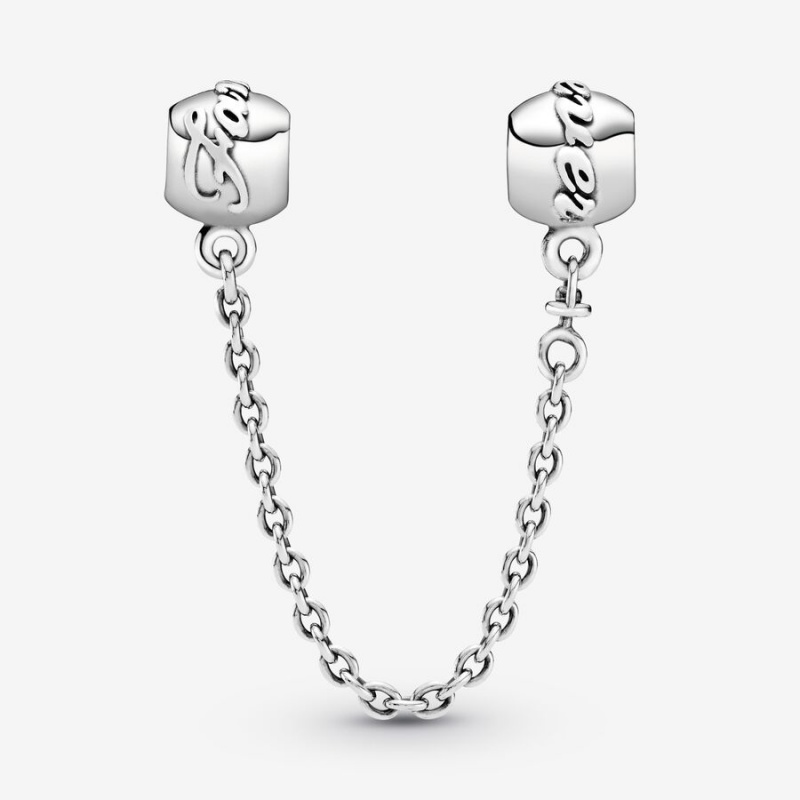 Sterling Silver Pandora Family Forever Safety Safety Chains | 895-WTAFZH