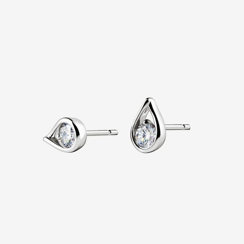 Sterling Silver Pandora Lab-created Diamond Styled Sets | 270-KWGNFC