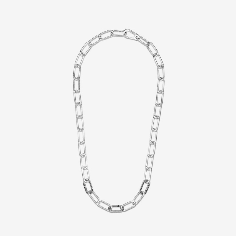 Sterling Silver Pandora ME Link Chain Necklaces | 956-PCOKJF