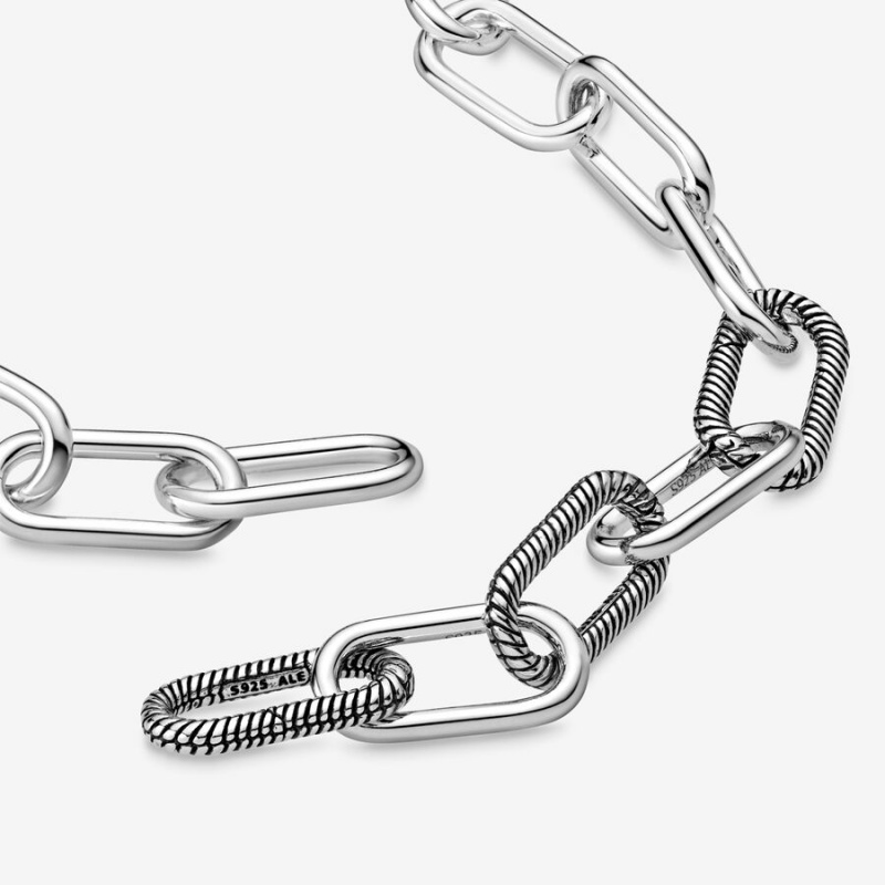 Sterling Silver Pandora ME Link Chain Necklaces | 760-IUPNXO