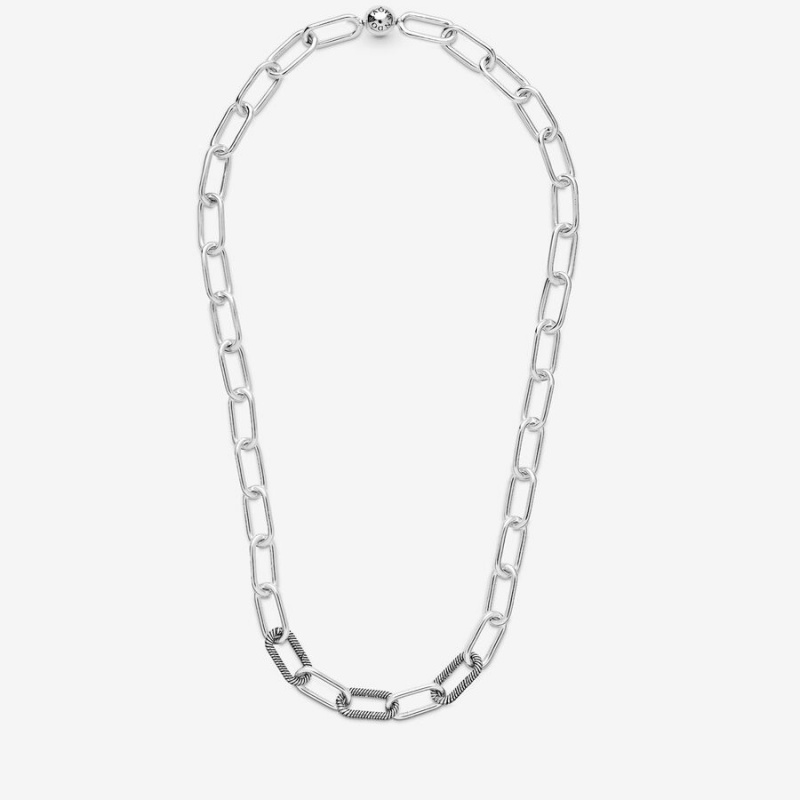 Sterling Silver Pandora ME Link Chain Necklaces | 760-IUPNXO