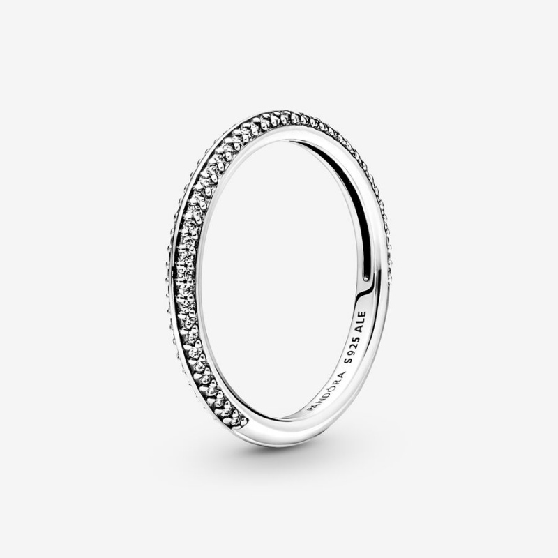 Sterling Silver Pandora ME Pavé Pinky Rings | 209-FPMAJI