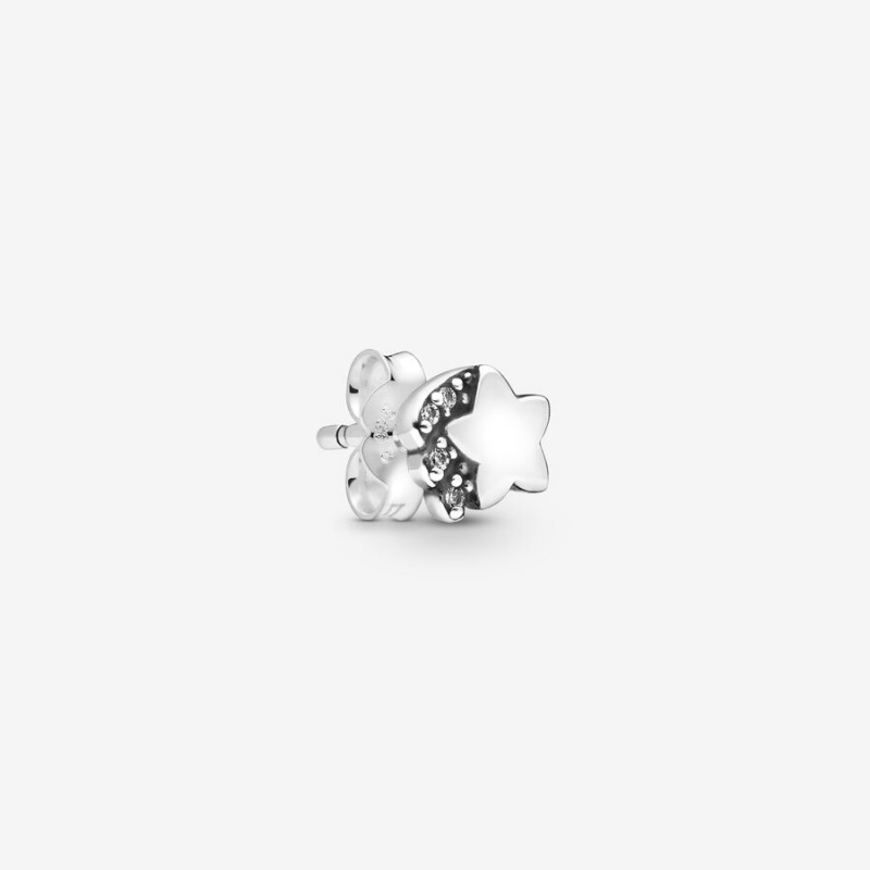 Sterling Silver Pandora ME Shooting Star Single Stud Earrings | 681-HTLQWC