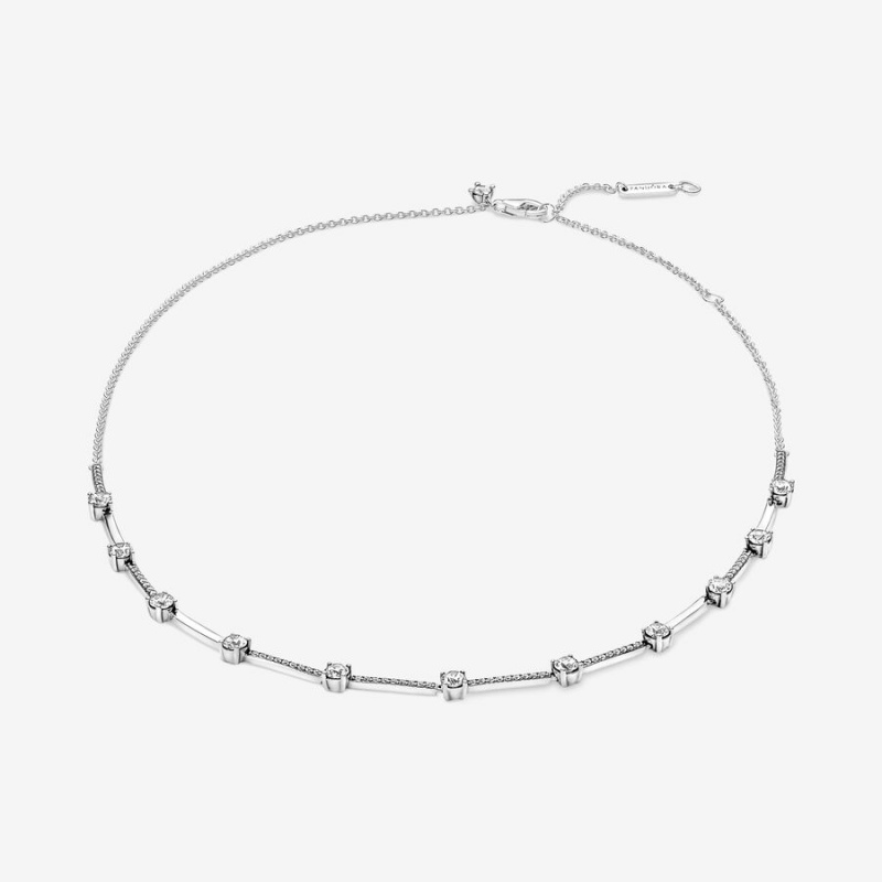 Sterling Silver Pandora Necklace & Earring Sets | 709-MLRGEN