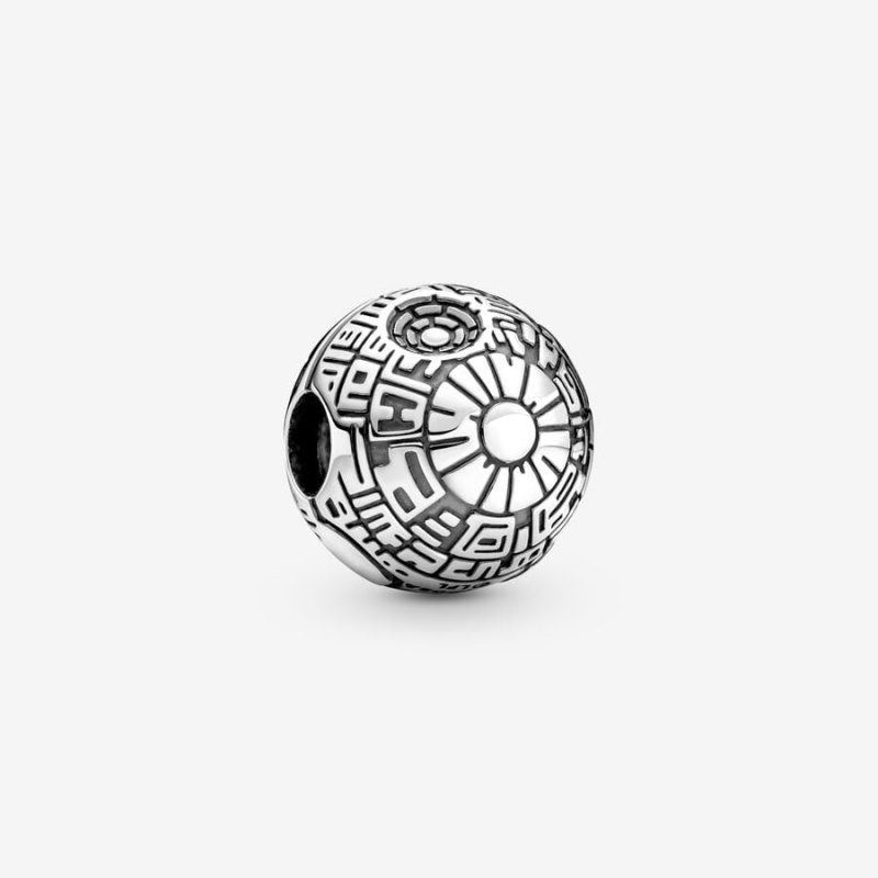 Sterling Silver Pandora Star Wars Death Star Clip Clips | 201-YPHFNU