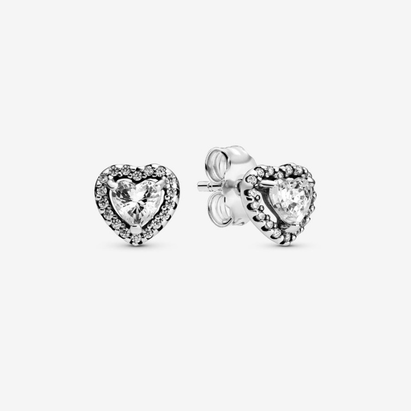 Sterling Silver Pandora Stud Earrings | 547-MVUHRG