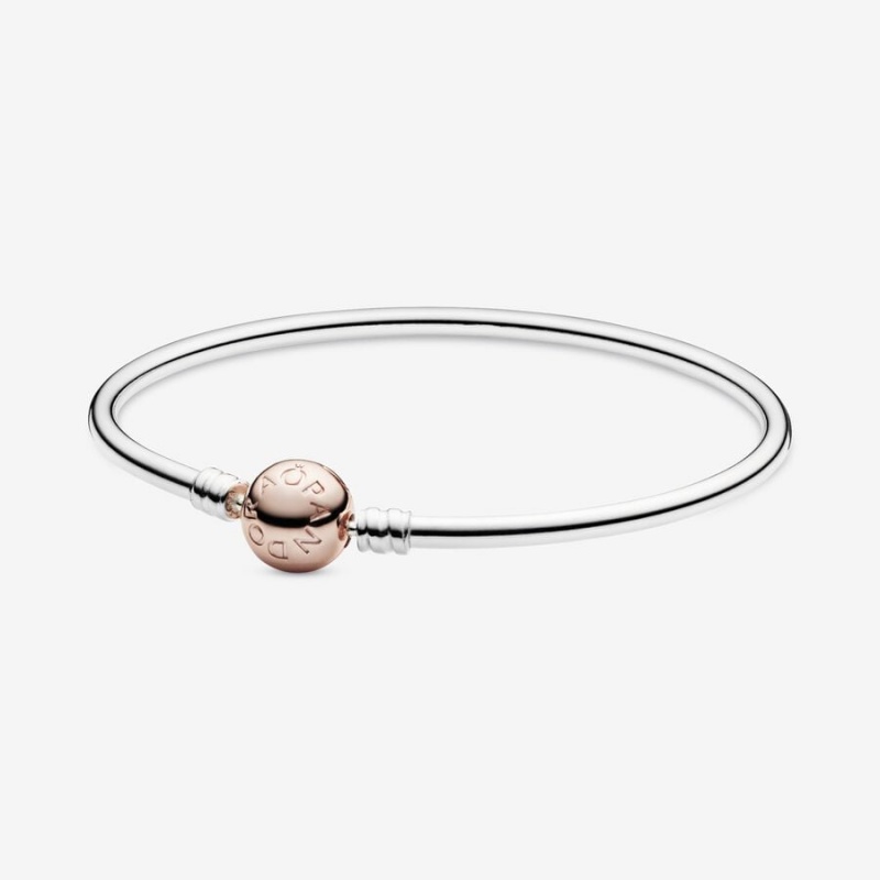 Two-tone Pandora Moments Bangle Bangles | 839-KDREJB