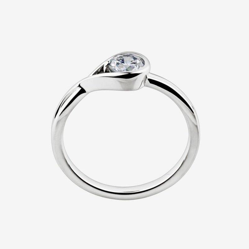 White Gold Pandora Brilliance 0.50 ct tw Diamond Rings | 048-BWXGZU